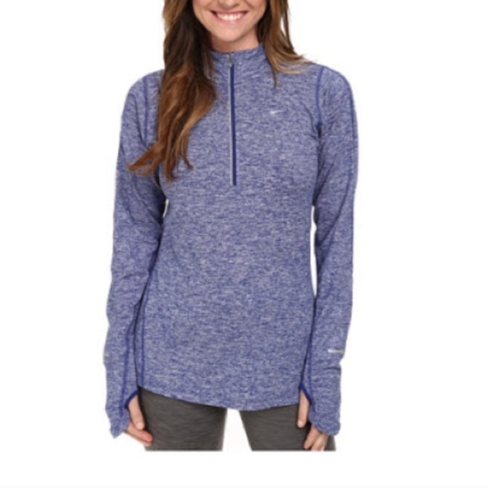 Women’s size large blue Nike 1/2 zip pullover